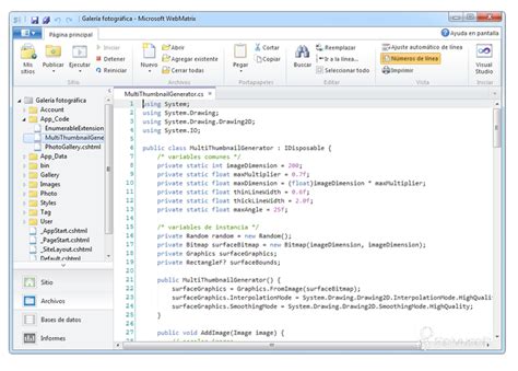 Microsoft WebMatrix Tutorial 的图像结果