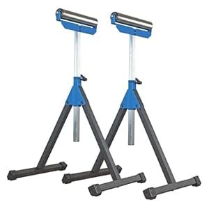 KASTFORCE Folding Roller Stand, Height Adjustable, Heavy Duty 300 LB ...