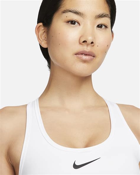 Nike Swoosh Medium-Support Women's Padded Sports Bra. Nike IN