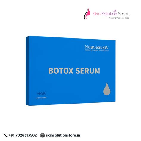 Nouveaux IV Botox Serum Injection | 10 Ampoules Anti-Wrinkle & Skin Re ...