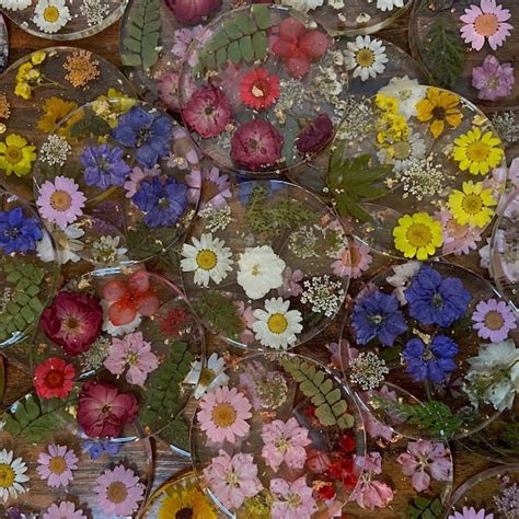 Image result for Resin Flower Coaster Tutorials