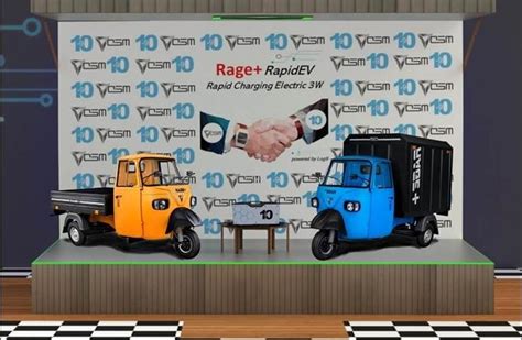 Omega Seiki Mobility’s Rage+ Rapid e3W gets Log 9 Materials fast charge ...