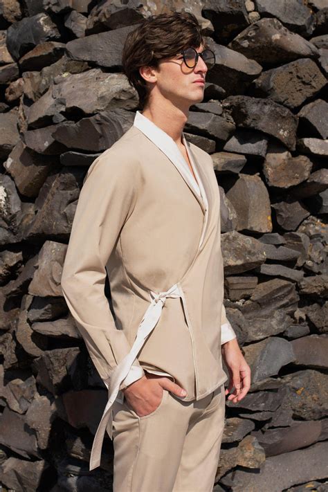 Beige Side Tie Set – dash and dot