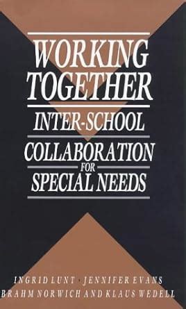 Buy Working Together: Inter-School Collaboration for Special Needs Book ...