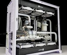 Image result for SFF PC Case 280 Radiator On Top and Bottom