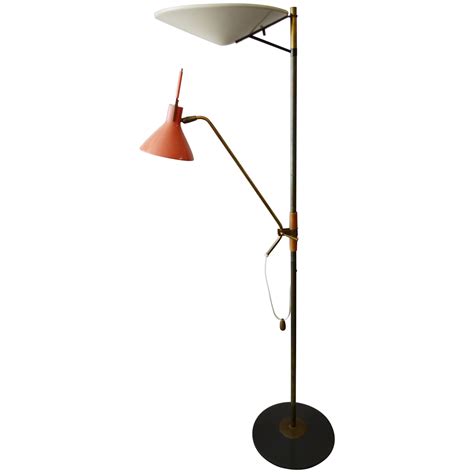 1950s Gerald Thurston Triennale Floor Lamp for Lightolier, USA For Sale ...