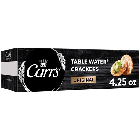 Carr's Original Table Water Crackers, Baked Snack Crackers - Walmart.com