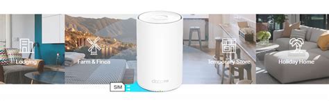 TP-Link Deco X50-4G 4G+ CAT6 AX3000 Mbps Whole Home Mesh WiFi 6 Router ...