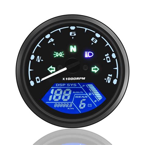 Image result for Auto Meter Motorcycle Speedometer