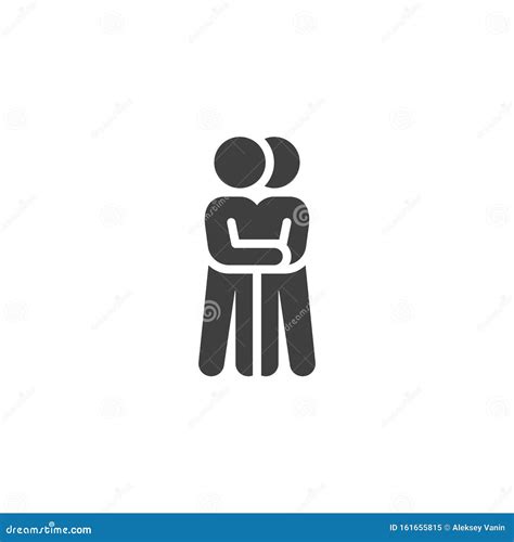 2 People Hugging Clipart