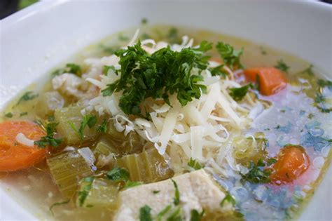 Slow Cooker Chicken, Rice and Celery Soup - The Produce Moms