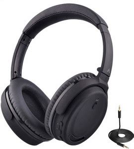 Avantree 2-in-1, Comfortable & Foldable Stereo ANC Over Ear Headset ...