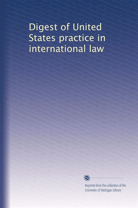 Digest of United States practice in international law : Amazon.in: Books
