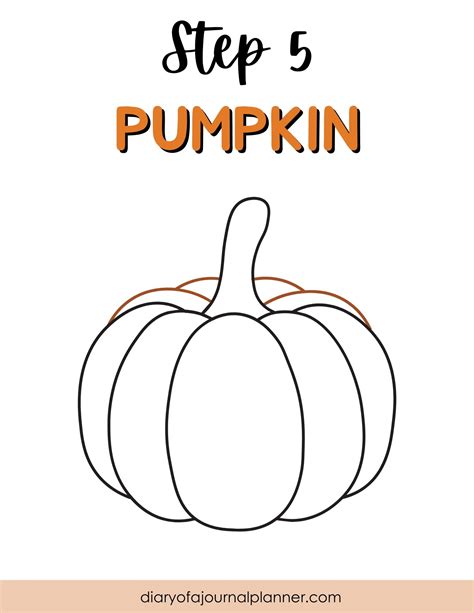 How To Draw A Pumpkin – Easy Pumpkin Drawing To Try