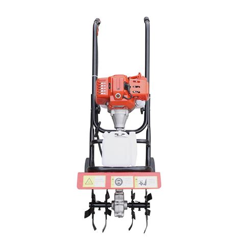 Buy 52CC 2 Stroke Gas Powered Tiller Cultivator, Air-Cooled 2-Stroke ...