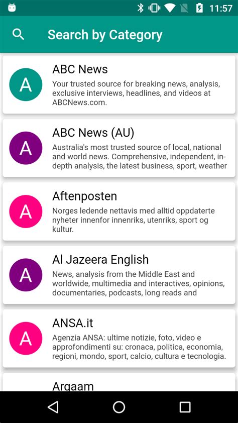 Flutter - ListView - Search Filter - NewsApplication