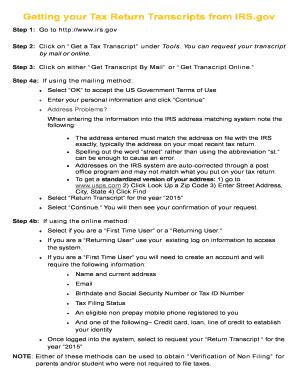 Image result for Irs.gov Transcripts