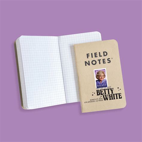 Betty White Field Notes® Notebooks (set of 3) — Stamps Forever
