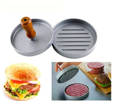Buy EleWa Tikki Patty Burger Grill Press Patty Maker - (Pack of 1 ...