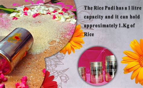 Buy SK Metals Brass Rice Measuring Padi Set of 3 Size / Online at Low ...