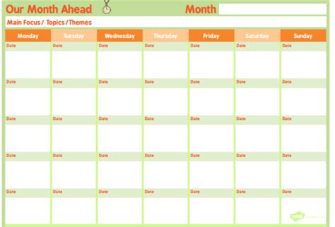 What is Monthly planning? - Answered - Twinkl Teaching Wiki
