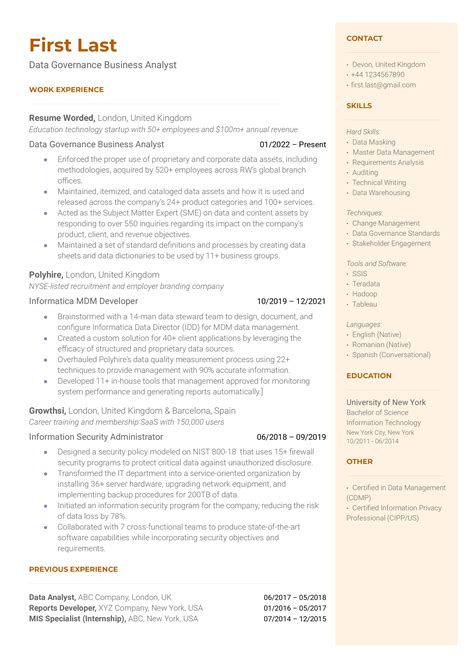 3 Reporting Analyst Resume Examples for 2025 | Resume Worded