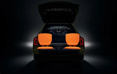 Wallpaper Rolls-Royce, rear view, Cullinan, Rolls-Royce Cullinan, Fu ...