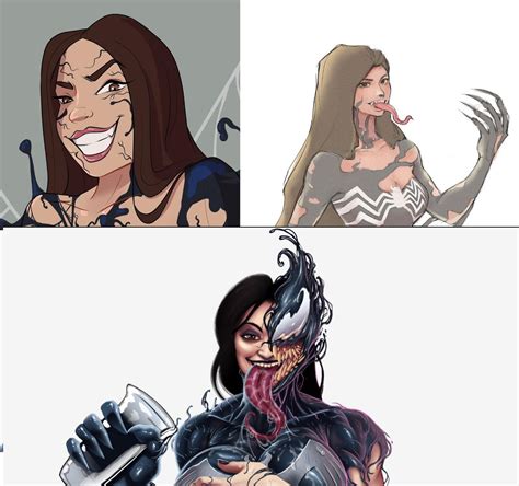 She Venom Transformation Pack Preview by GhostXS on DeviantArt