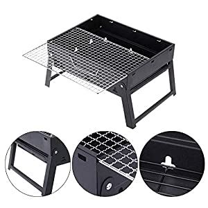 Modern Innovator Carbon Steel Portable BBQ Grill Rack Stove Charcoal ...