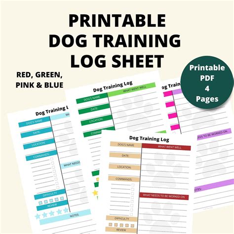 Dog Training Plan Template at Alfred Wilford blog