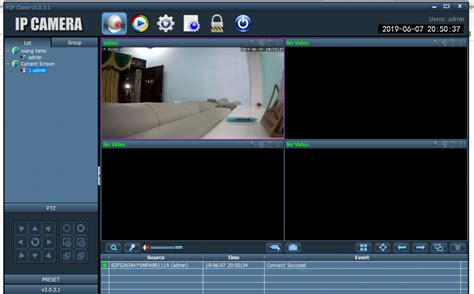 P2P Client IP Camera 的图像结果