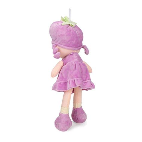 Shop Online Plush Doll Purple Colour at ₹399