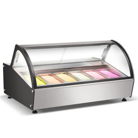 Ice Cream Freezer Display Case SABA SDC 46 Commercial Ice Cream