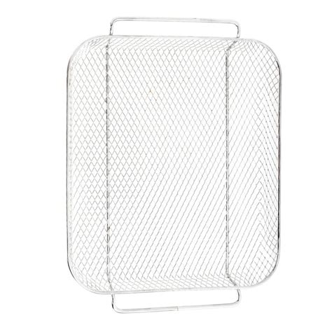 Buy SHAQ 1500W 8-in-1 Stainless Steel Indoor 22L Air Fryer Grill w ...