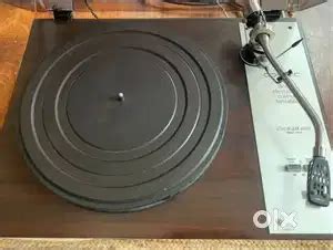 VINTAGE COSMIC COGRAM-DD4000 TURNTABLE COVOX-4500 MODEL SPEAKERS, LP's ...