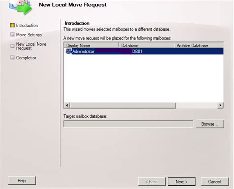Moving Mailbox using Shell « TechRid
