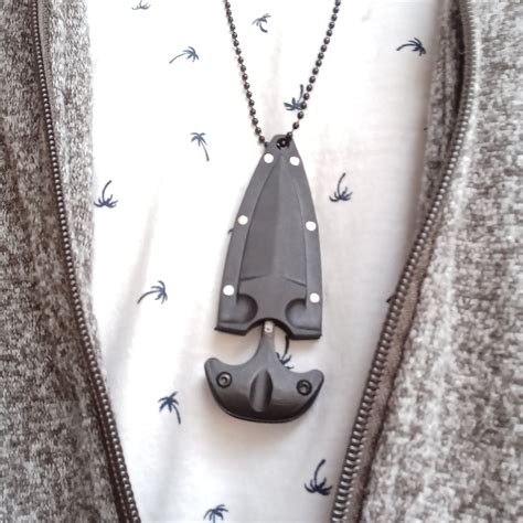 Combat Ready Mini Push Dagger Neck Knife-CBR112