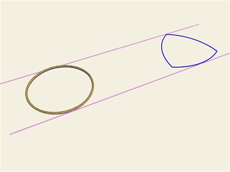 Circular Reuleaux triangle / Etudes // Mathematical Etudes