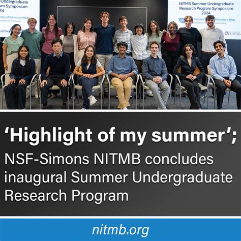 NSF-Simons National Institute for Theory and Mathematics in Biology on ...
