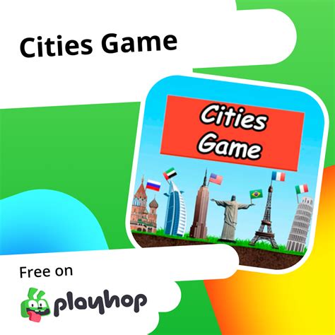 Cities Game (by RandomGames): Play Online For Free On Playhop