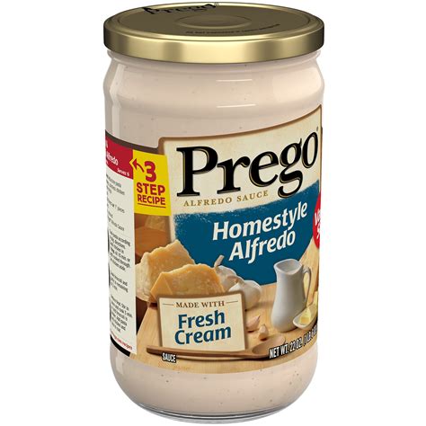 Snapklik.com : Prego Homestyle Alfredo Pasta Sauce, 22 Oz Jar