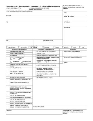 OPNAV 5216/158 Transmittal Form - Blank Fillable Template | Fill Out ...