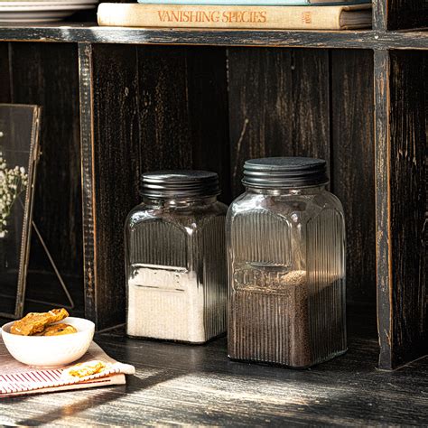 Fluted Glass Sugar Jar – Peacock Life by Shabnam Gupta