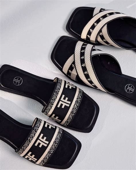 Foschini- FF Broad Band Slip On Sandals & FF Cross Over Slip On Sandals ...