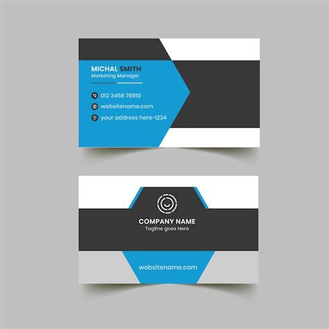 Business Card Best Design Template 的图像结果