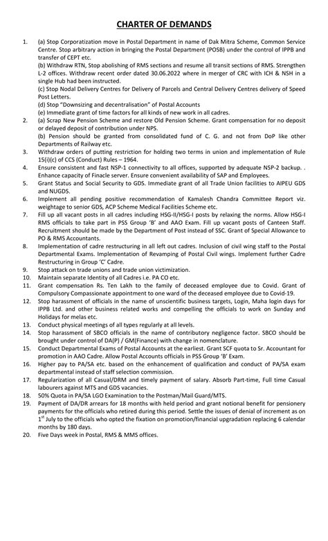 August 10th Strike - Notice Issued - Postal Joint Council of Action (PJCA)
