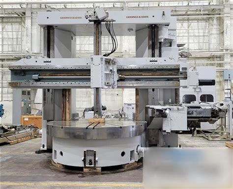 Used Lathe Vertical Turning CNC Giddings & Lewis VTC-2500 for S...