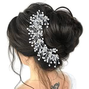 TEMPERIA Hair Accessories For Women's & Girls For Wedding - Artificial ...
