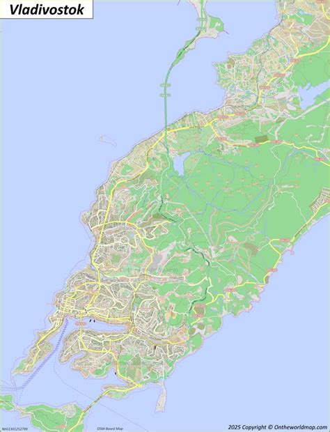Vladivostok Map | Russia | Detailed Maps of Vladivostok
