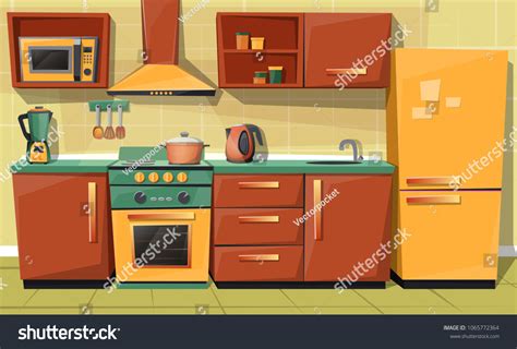 Kitchen Cartoon 的图像结果